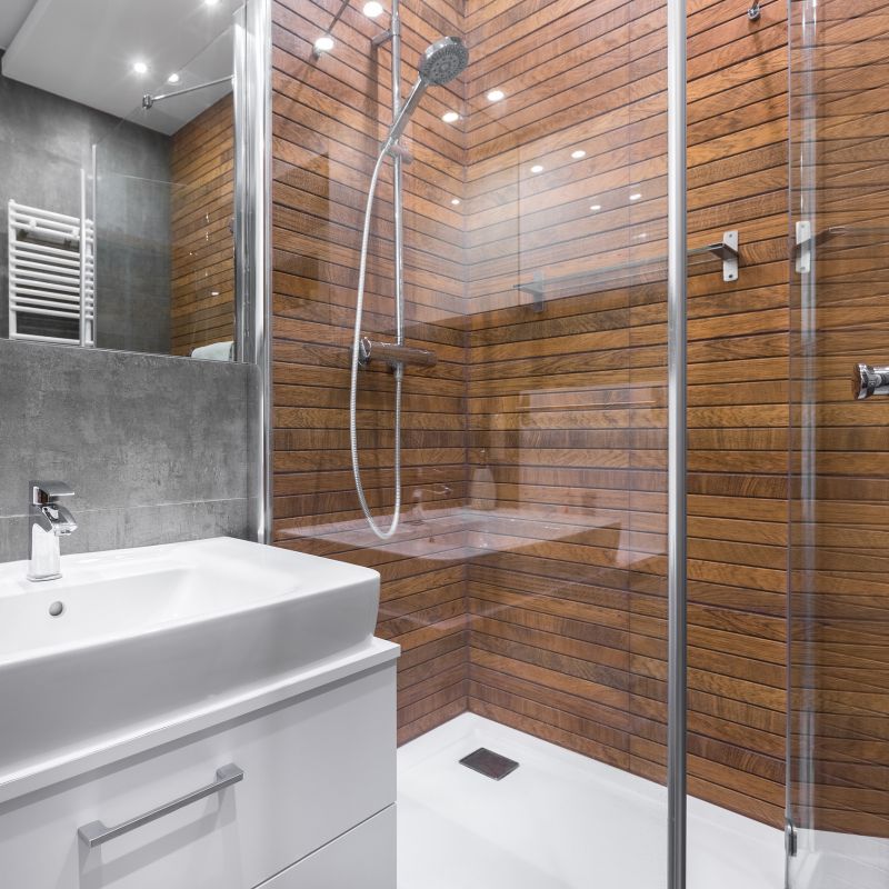Spacious Walk-in Shower
